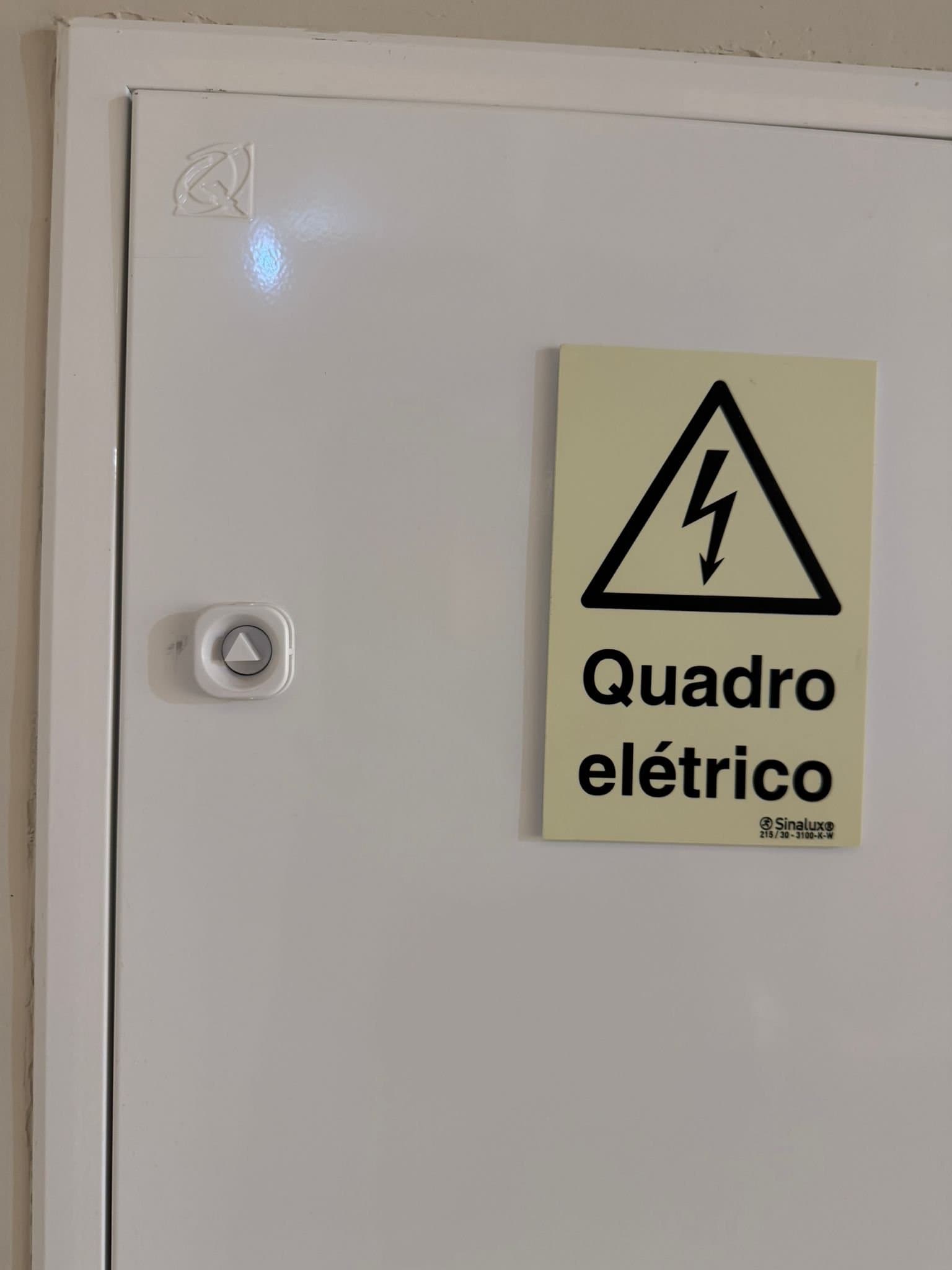 Required signage in place