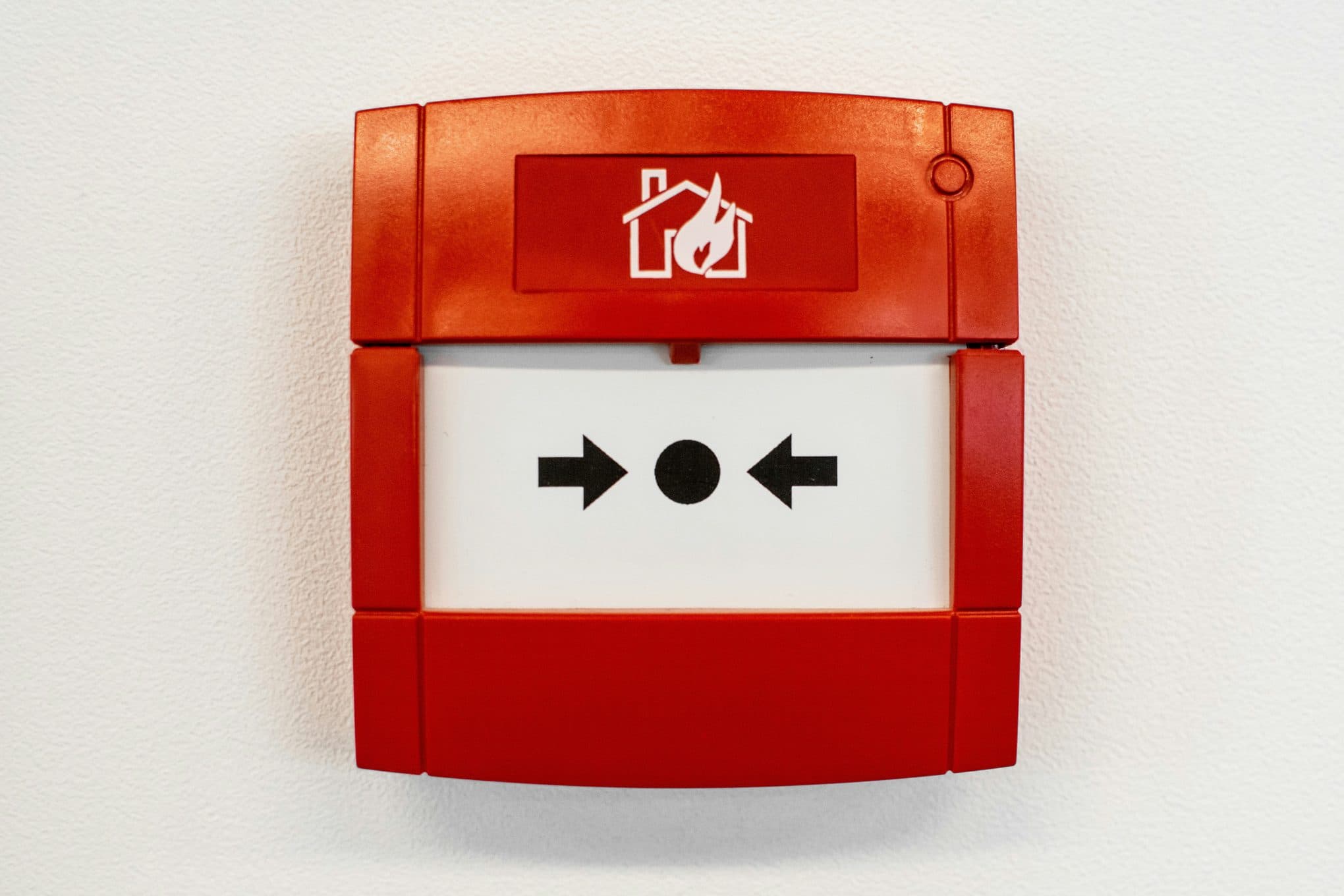 Botoneira manual de alarme de incêndio